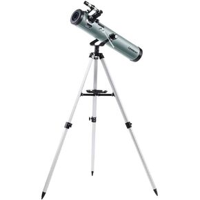 تلسكوب عاكس فلكي 700/114mm 525x HD عدسة كبيرة من عيار أحادي العيار مع نطاق مكتشف ترايبود ومرشح القمر
