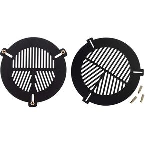 2 Pcs Aluminum Alloy Telescope Astronomy Focusing Mask Caliber Fixed Monocular Telescope, Diameter 144-196Mm & 59-83Mm