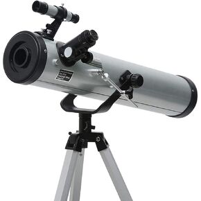 Gift PortableTelescope for Adult,76mm Aperture 700mm Focal Length Astronomy Refractor Telescope with Adjustable Tripod,H