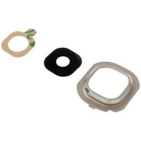 for Camera Frame Bracket with Cover for J5 2016 SM-J510 J7 2016 SM-J710 Silver Black Gold Color
