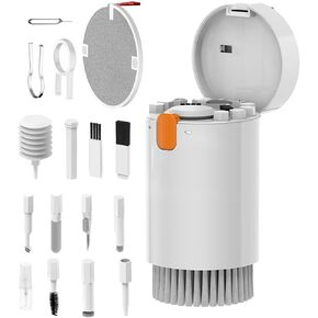 Andoer 20 in 1 Multifunctional Electronic Cleaning Kit with Storage Box for Cameras Lenses Earphones Phones Keyboard Laptop Tablet Cleaning Tools Monitor PC