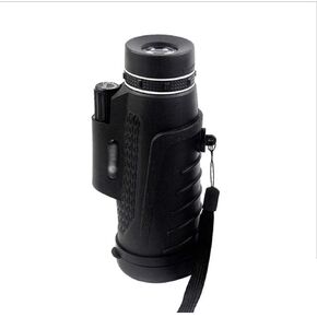 Portable Binoculars High Power Zoom Monocular Telescope, Fully Versatile Coated Optical Glass Lens + Phone Clip+Tripod