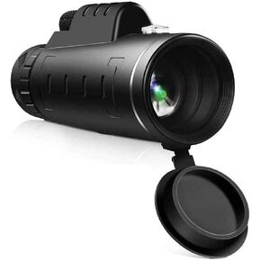 Telescope Portable Binoculars High Power Monocular Telescope 40X60 High Power Definition Zoom Monoculars Compact Waterproof Monocular for Adults Bird Watching Traveling Wildlife