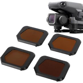 ND Filters for Mavic 3 Classic, ND8 ND16 ND32 ND64 Neutral Density Filters Sets, for Drone Lens Photo