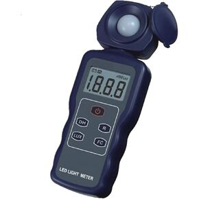Light Meter, Professional LED Light Meter 0.1Lux-200000Lux 0.01FC-20000FC LCD LED Light Digital Lux Meter Filter Lense+Rotate Probe Luxmeter,for Plants, Car Headlights, Home & Office LEDs