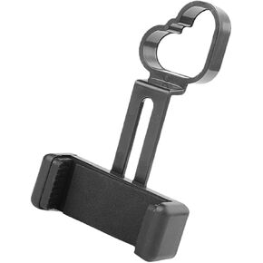Phone Mount Telescope Adapter Monocular Smartphone Clip for Easy Photo Video Capture with Telescopes Binoculars Stable Design for All Smartphone Models