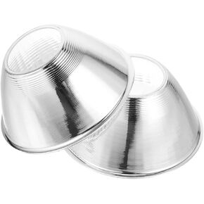 2Pcs Reflector Cup for Flashlights High Brightness Spotlight Lampshade Even Light Distribution Glare Reduction for Outdoor Adventures and Indoor Lighting Fixtures