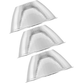 3pcs Aluminum Reflector Cup Replacement for Flashlight Spotlight Lighting Fixtures for Indoor Outdoor Use Versatile Lighting with Comfortable Illumination
