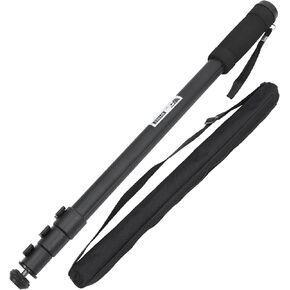 HOMSFOU Lightweight Portable Monopod for Cameras Extendable Aluminum Alloy Pole for Camcorder for Travel and Photography Enthusiasts
