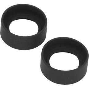 Comfortable Rubber Stereo Microscope Eyepiece Eyeshields, Foldable Flat Angle Eyecup, Clear Vision, with 44mm Diameter for 40-42mm Interface