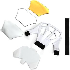 Flash Diffuser Reflector Kit Universal Camera Flash Light Diffuser for Camera Flash Speedlight Parts