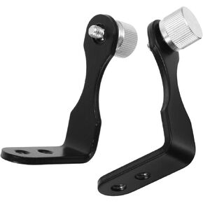 2pcs Binocular Adapter Mount Shaped Tripod Connector for Single and Double Telescopes Enhanced Stability and Balance Elegant Design