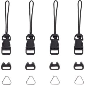8pcs Connector Quick Release Camera Strap Adapter for Binoculars Material Safety Features for Quick Hand Strap Connection