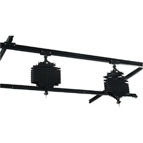 DATOUBOSS 78" x 78" Studio Lighting Support Rail System 43-200CM Drop Pantograph Smallpox Rail Track Kit Photography Pantograph System Complete Kit 2.0M (2.0M*2.0M-A)