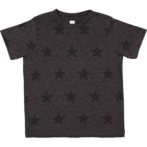Toddler Five Star Soft Cotton Crew Neck Tee 3029