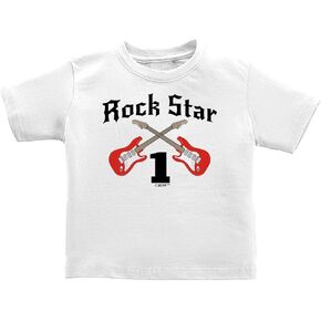 1st Birthday Gift Rock Star Rock n Roll Infant T-Shirt