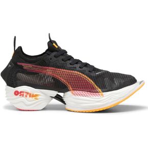 PUMA - Womens Fast-R Nitro Elite 2 Ff Shoes, Color Black/Sun Stream/Sunset Glow, Size: 8 M US