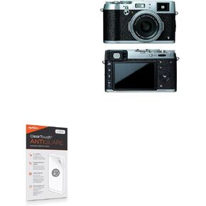 BoxWave Screen Protector Compatible with Fujifilm x100T - ClearTouch Anti-Glare (2-Pack), Anti-Fingerprint Matte Film Skin for Fujifilm x100T, Fujifilm x100T, X100F, X-E2