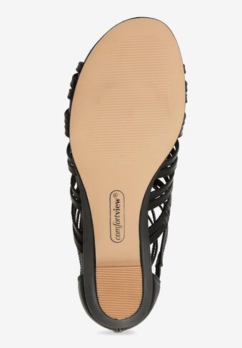 Comfortview Women's Wide Width The Helen Sandal in Kuwait