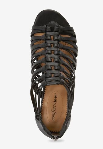 Comfortview Women's Wide Width The Helen Sandal in Kuwait