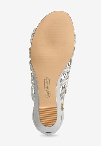 Comfortview Women's Wide Width The Helen Sandal in Kuwait