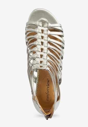 Comfortview Women's Wide Width The Helen Sandal in Kuwait