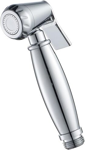 HandheldSprayer Brass Chrome Baby Cloth Diaper Sprayer Portable Hand Held ToiletSprayer Head, for Feminine Wash, Pet Washing, Easy to Install,D(D) in Saudi Arabia