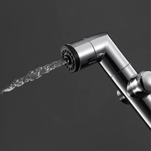 HandheldSprayer ABS Cloth Diaper Sprayer 2 Function Round ShapeSprayer for Toilet and Shower Sprayer for Pet, Bathroom or Toilet,Black a(Chrome a) in Saudi Arabia