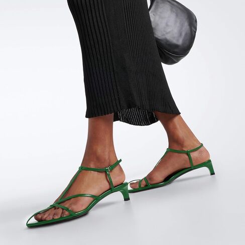 Iadore Women Sexy Histten Low Heel Sandals Retro Retro Calkle مع أحذية مشبك مفتوحة فتحات الصيف الصيفية مقاس 5-12 الولايات المتحدة in Kuwait