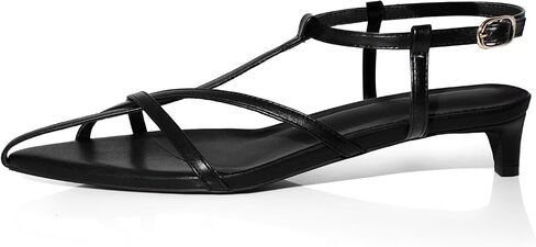 Iadore Women Sexy Histten Low Heel Sandals Retro Retro Calkle مع أحذية مشبك مفتوحة فتحات الصيف الصيفية مقاس 5-12 الولايات المتحدة in Kuwait