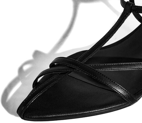 Iadore Women Sexy Histten Low Heel Sandals Retro Retro Calkle مع أحذية مشبك مفتوحة فتحات الصيف الصيفية مقاس 5-12 الولايات المتحدة in Kuwait