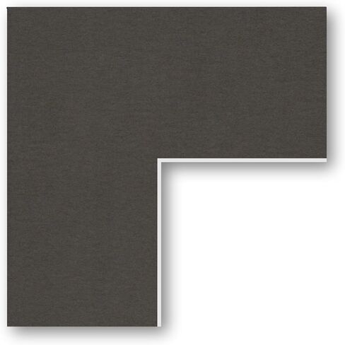 16x20 Matting for 9x12 Photograph or Artwork 4-Ply Bevel Cut Acid Free Matboard for Picture framing (Light Gray) in Kuwait