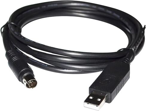 كاميرا مؤتمر الفيديو Visca RS-232C Port PC Controller Cable مع F1T-D2I USB إلى DIN 8P MD8 Adapter RS232 Serial Kable (1.8m) in Saudi Arabia