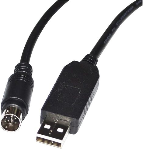كاميرا مؤتمر الفيديو Visca RS-232C Port PC Controller Cable مع F1T-D2I USB إلى DIN 8P MD8 Adapter RS232 Serial Kable (1.8m) in Saudi Arabia