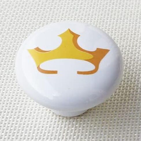 Cute Child Nordic Ceramic Single Round Knobs Wardrobe Kitchen Garden Door Handle Modern Cabinet Handle Cupboard Handles - (Color: E) in Saudi Arabia