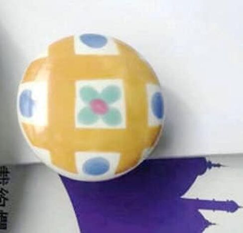 Cute Child Nordic Ceramic Single Round Knobs Wardrobe Kitchen Garden Door Handle Modern Cabinet Handle Cupboard Handles - (Color: E) in Saudi Arabia