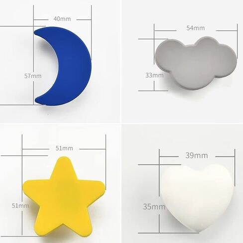 Modern door handles，Plastic door handle，5 PCS Soft Rubber Cartoon Kids Room Decors Drawer Handles Cabinet Pulls/Knobs Cupboard Door Knobs Pull Furniture Handles Decorative Drawer Pulls Wardrobe Handle in Saudi Arabia
