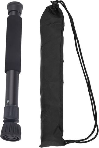Mini Camera Monopod 48 Inch Portable Adjustable He ComfortableCamera Stick Integrated Non Skid Rubber Foot with Retractable Leg Spike Making It Ideal Taking Walks Stick (P-25 in Saudi Arabia