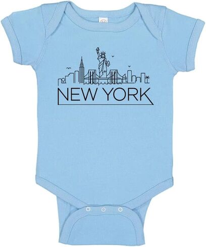 Skyline New York Baby Bodysuit in Kuwait