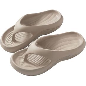 Flip Flops for Women, Platform Sandals Women, Pillow Arch Support Flip Flops for Womens, Non-Slip Eva Pillow Slippers