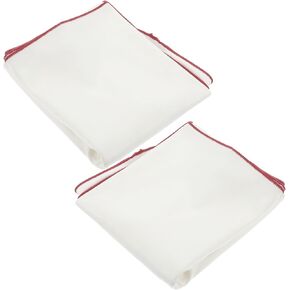 Mobestech 2pcs Microfiber Glass Polishing Cloths Thick Lint Towel for Wine Glasses Glassware Camera Lenses Sunglasses and Tableware Edge Reusable and Easy to Clean