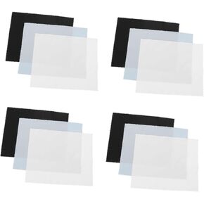 Valiclud 30pcs قطعة قماش تنظيف الألياف الدقيقة لشاشات عدسة الكاميرا الضعيفة Eyeglasses و LCD LED شاشات LCD