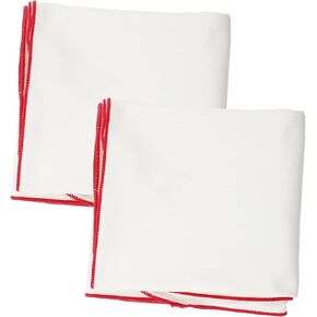 2pcs Goblet Polishing Cloths Microfiber for Wine Glasses Stemware Dishes Lint Easy to Clean for Household Use