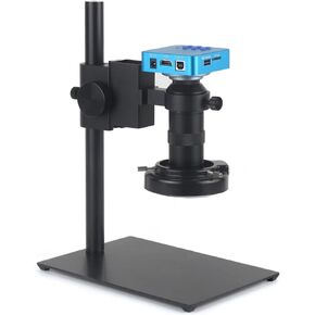 Professional Digital Microscope Camera with 130X Zoom for Phone Repair and Industrial Use(B Stand)