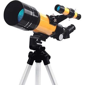 Telescope High Power Binoculars Astronomy Telescope, Telescope Refractor Multi-Layer Green Film for Game s for Indoor/Outdoor