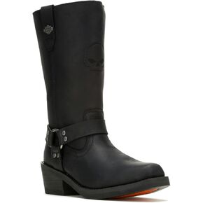 Harley-Davidson Women's Korsen Tall Ride Waterproof Motorcycle Boots D87310