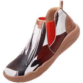 UIN Women's High Top Ankle Fashion Boots Casual Comfort Walking Shoes