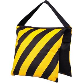 , Weight Bag, Sandbag, Heavy Duty, Empty, for Photography, Video Equipment, Saddle Bag for Patio Tent, Fishing Chair, Yellow