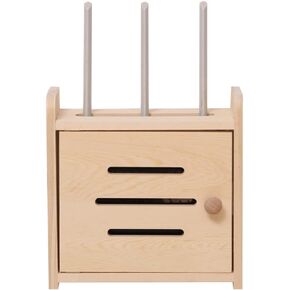 Floating Shelves WiFi Router Storage Box Network Set Top Box Wall Mounted Router Storage Shelf Power Supply Plug Row Hub Board Finishing Desktop Storage Box，A-25X10X25cm