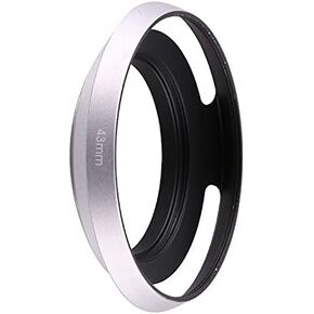 Camera Metal Lens Hood Vented Wide-Angle 37mm 39mm 40.5mm 43mm 46mm 49mm 52mm 55mm Screw-in Lente Protect(37mm)